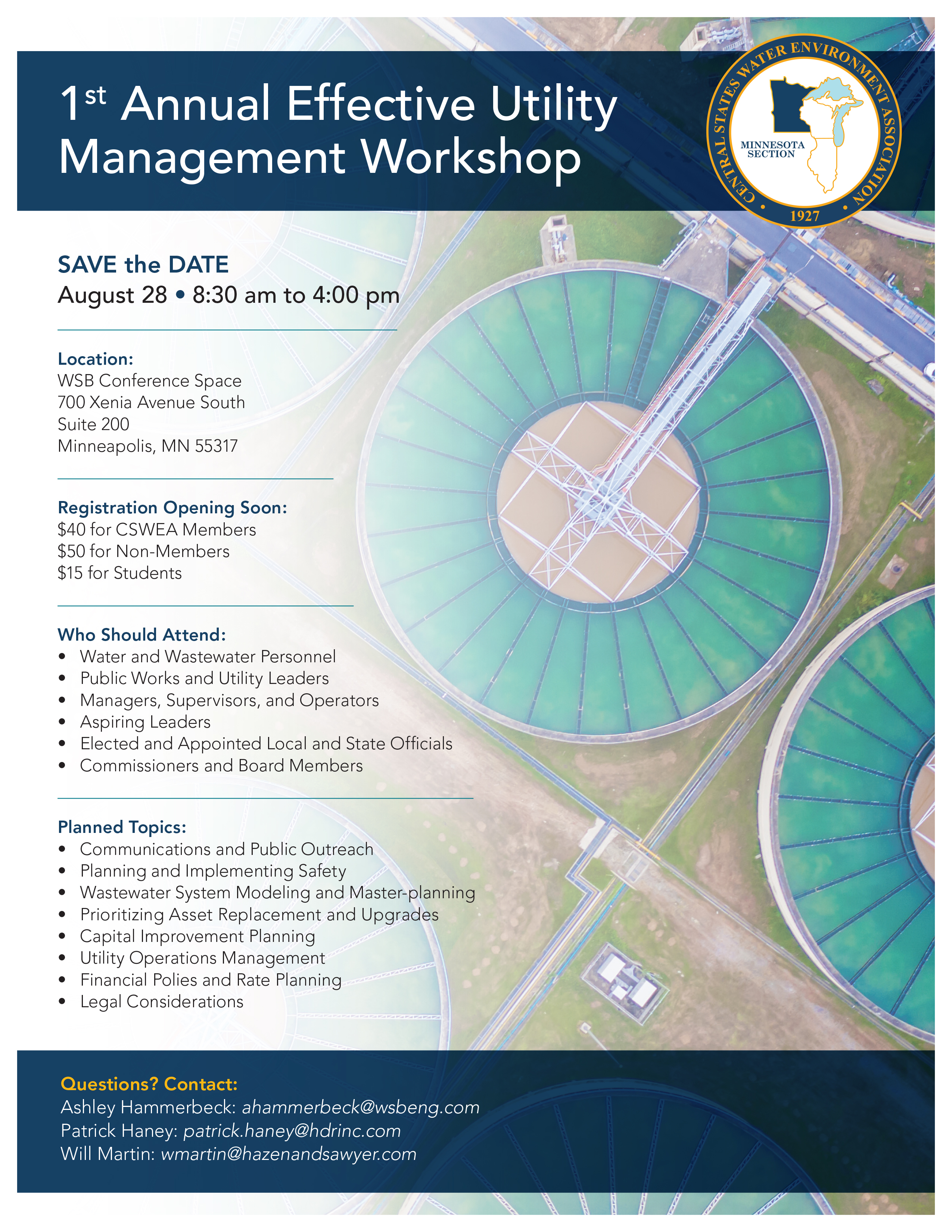 1st Annual Effective Utility Management CSWEA